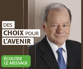 Écoutez le message du ministre des Finances