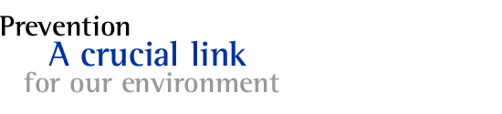 Prevention -A crucial link for our environment