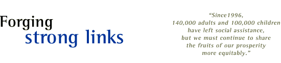 Forging strong links