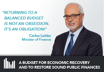 Returning to a balanced budget is not an obsession. It's an obligation! - Carlos Leitão, Minister of Finance